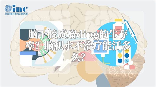 脑干胶质瘤dipg的生存率？脑积水不治疗能活多久？