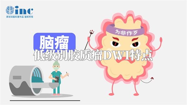 低级别胶质瘤DWI特点