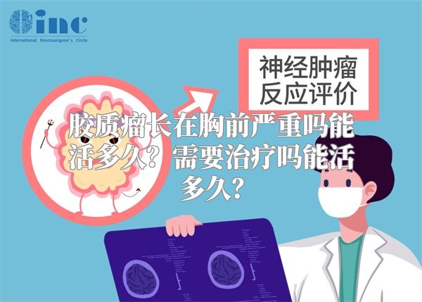 胶质瘤长在胸前严重吗能活多久？需要治疗吗能活多久？