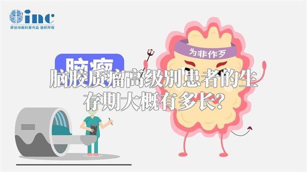 脑胶质瘤高级别患者的生存期大概有多长？