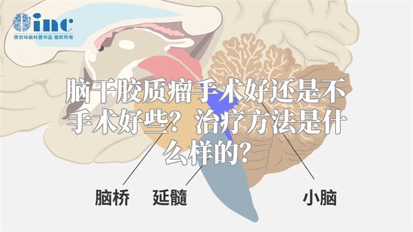 脑干胶质瘤手术好还是不手术好些？治疗方法是什么样的？