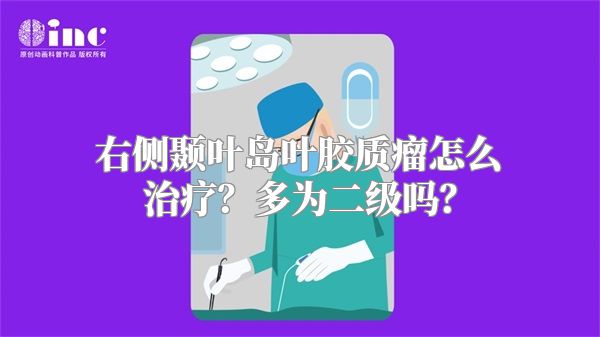 右侧颞叶岛叶胶质瘤怎么治疗？多为二级吗？