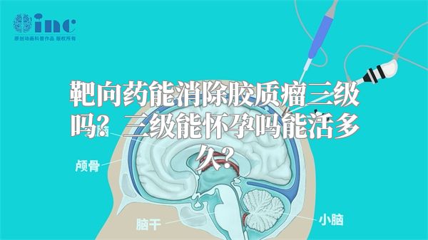 靶向药能消除胶质瘤三级吗？三级能怀孕吗能活多久？