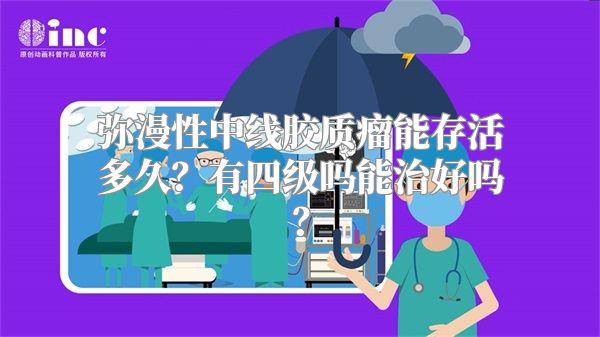 弥漫性中线胶质瘤能存活多久？有四级吗能治好吗？