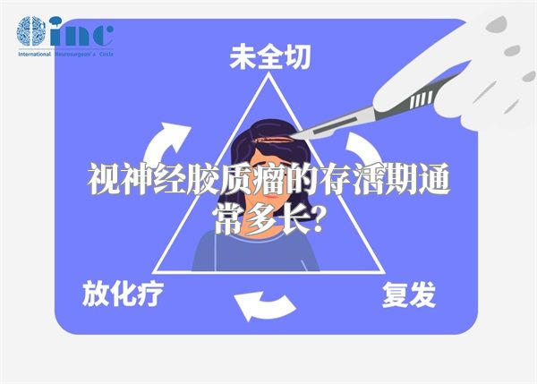 视神经胶质瘤的存活期通常多长？