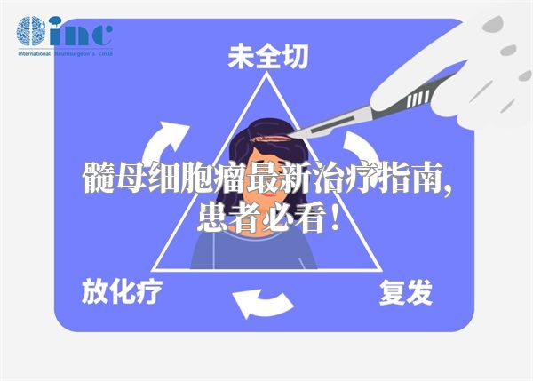 髓母细胞瘤最新治疗指南，患者必看！