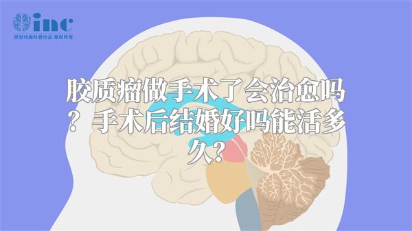 胶质瘤做手术了会治愈吗？手术后结婚好吗能活多久？