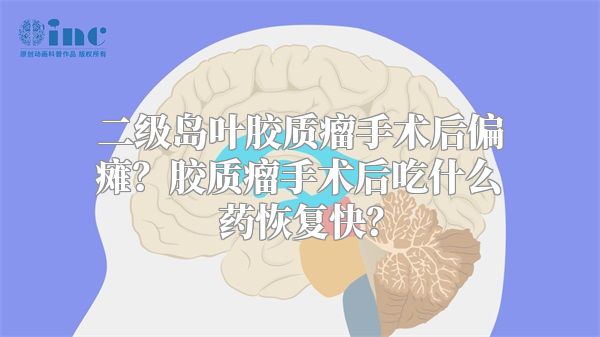 二级岛叶胶质瘤手术后偏瘫？胶质瘤手术后吃什么药恢复快？