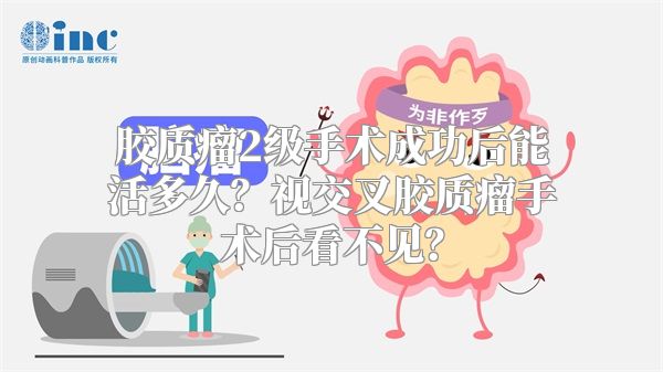 胶质瘤2级手术成功后能活多久？视交叉胶质瘤手术后看不见？