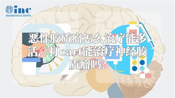 恶性胶质瘤怎么治疗能多活，打cart能治疗神经胶质瘤吗？