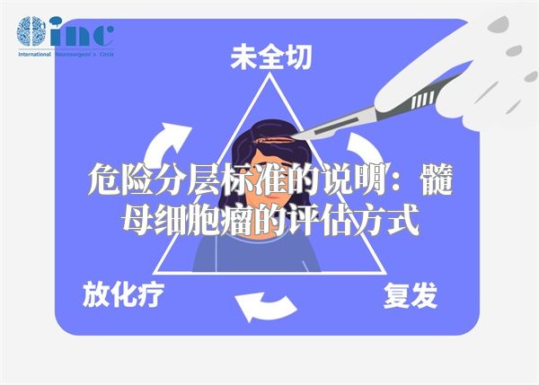 危险分层标准的说明：髓母细胞瘤的评估方式