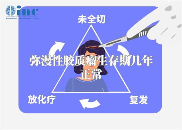 弥漫性胶质瘤生存期几年正常