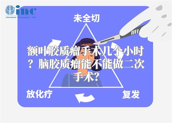 额叶胶质瘤手术几个小时？脑胶质瘤能不能做二次手术？