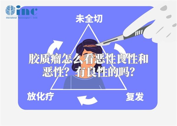 胶质瘤怎么看恶性良性和恶性？有良性的吗？