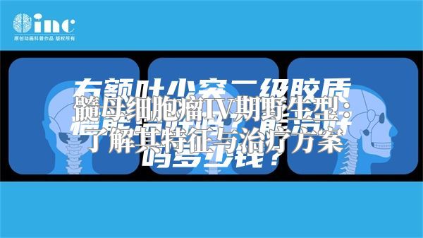 髓母细胞瘤IV期野生型：了解其特征与治疗方案