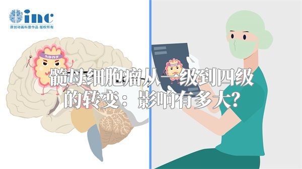 髓母细胞瘤从一级到四级的转变：影响有多大？