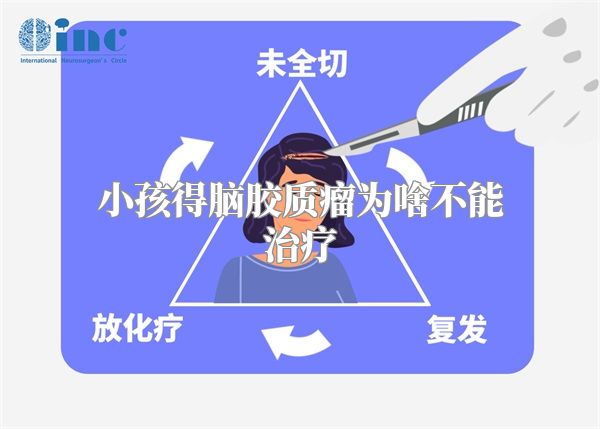 小孩得脑胶质瘤为啥不能治疗