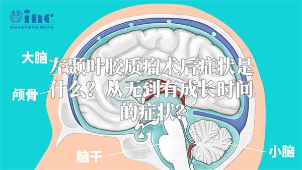 左颞叶胶质瘤术后症状是什么？从无到有成长时间的症状？