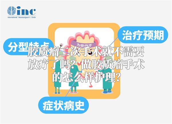 胶质瘤二次手术就不需要放疗了吗？做胶质瘤手术的怎么样护理？