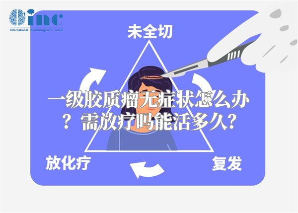 一级胶质瘤无症状怎么办？需放疗吗能活多久？