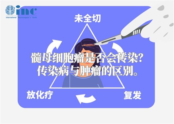 髓母细胞瘤是否会传染？传染病与肿瘤的区别。