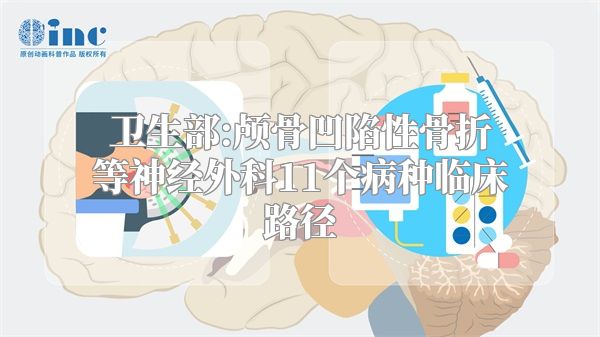 卫生部:颅骨凹陷性骨折等神经外科11个病种临床路径