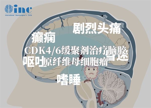 CDK4/6缓聚剂治疗脑胶原纤维母细胞瘤