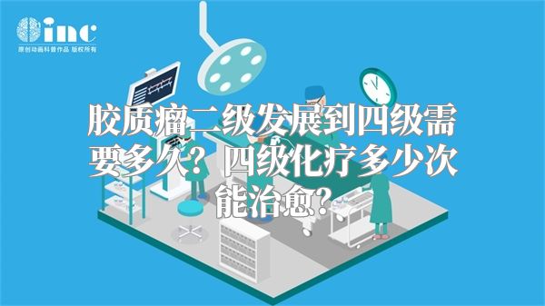 胶质瘤二级发展到四级需要多久？四级化疗多少次能治愈？