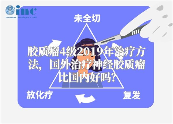 胶质瘤4级2019年治疗方法，国外治疗神经胶质瘤比国内好吗？