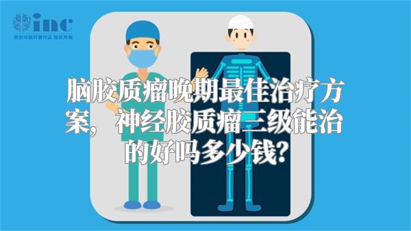 脑胶质瘤晚期最佳治疗方案，神经胶质瘤三级能治的好吗多少钱？