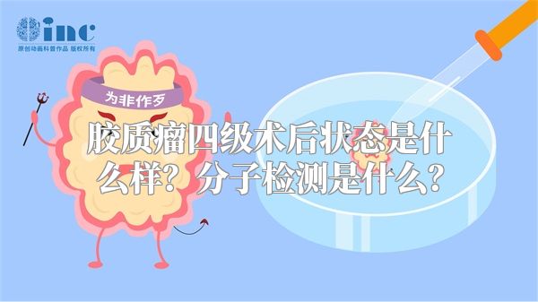 胶质瘤四级术后状态是什么样？分子检测是什么？