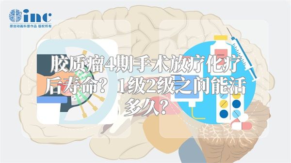 胶质瘤4期手术放疗化疗后寿命？1级2级之间能活多久？