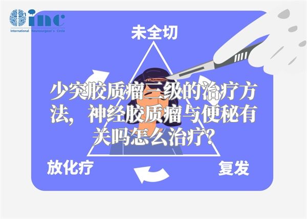 少突胶质瘤三级的治疗方法，神经胶质瘤与便秘有关吗怎么治疗？