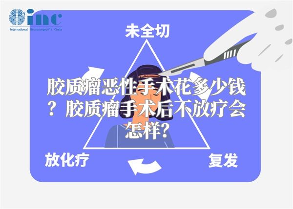 胶质瘤恶性手术花多少钱？胶质瘤手术后不放疗会怎样？