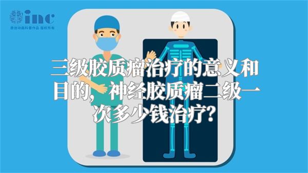 三级胶质瘤治疗的意义和目的，神经胶质瘤二级一次多少钱治疗？