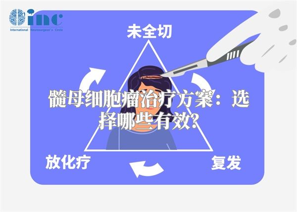 髓母细胞瘤治疗方案：选择哪些有效？