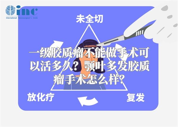 一级胶质瘤不能做手术可以活多久？颚叶多发胶质瘤手术怎么样？