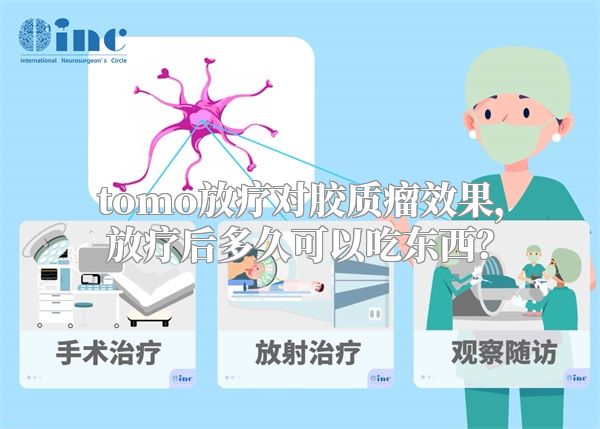 tomo放疗对胶质瘤效果，放疗后多久可以吃东西？