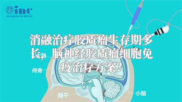 消融治疗胶质瘤生存期多长，脑神经胶质瘤细胞免疫治疗方案？