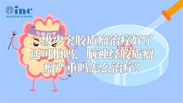 二级少突胶质瘤治疗好了还可怕吗，脑神经胶质瘤瘤严重吗怎么治疗？