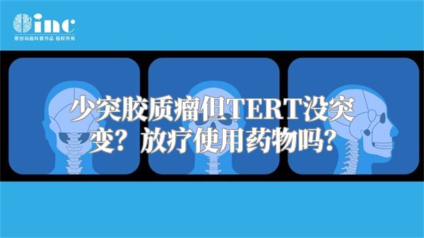 少突胶质瘤但TERT没突变？放疗使用药物吗？