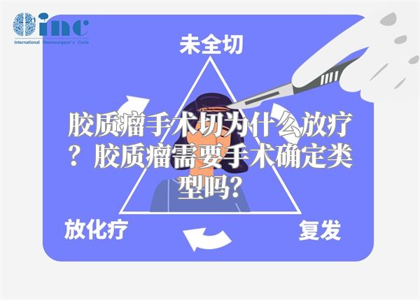 胶质瘤手术切为什么放疗？胶质瘤需要手术确定类型吗？