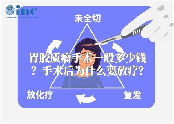 胃胶质瘤手术一般多少钱？手术后为什么要放疗？