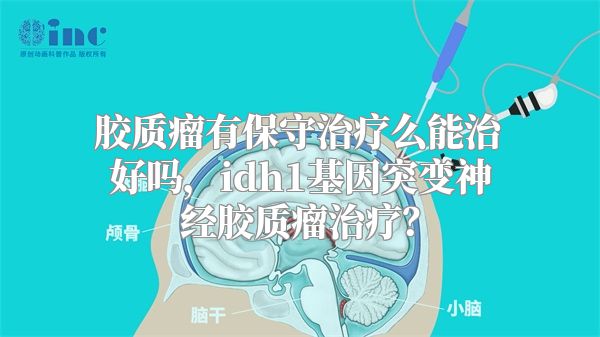 胶质瘤有保守治疗么能治好吗，idh1基因突变神经胶质瘤治疗？