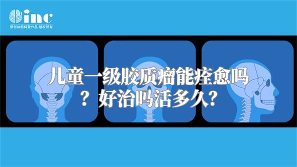 儿童一级胶质瘤能痊愈吗？好治吗活多久？