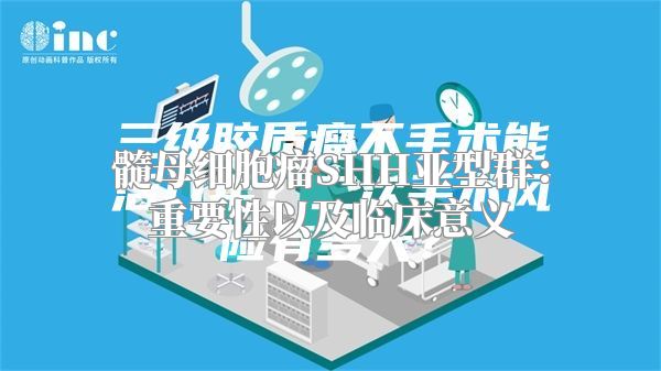 髓母细胞瘤SHH亚型群：重要性以及临床意义