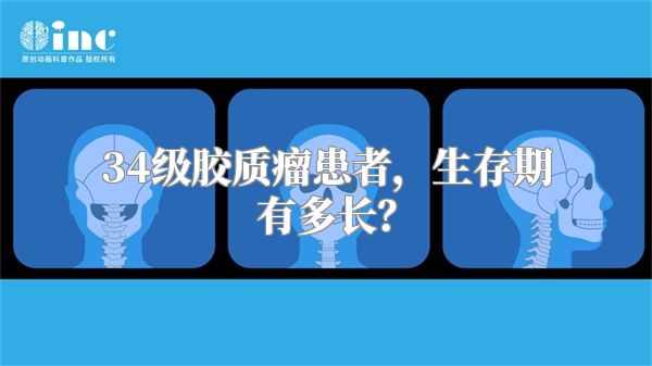 34级胶质瘤患者，生存期有多长？