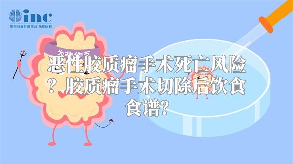 恶性胶质瘤手术死亡风险？胶质瘤手术切除后饮食食谱？