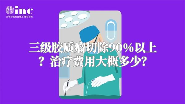 三级胶质瘤切除90%以上？治疗费用大概多少？