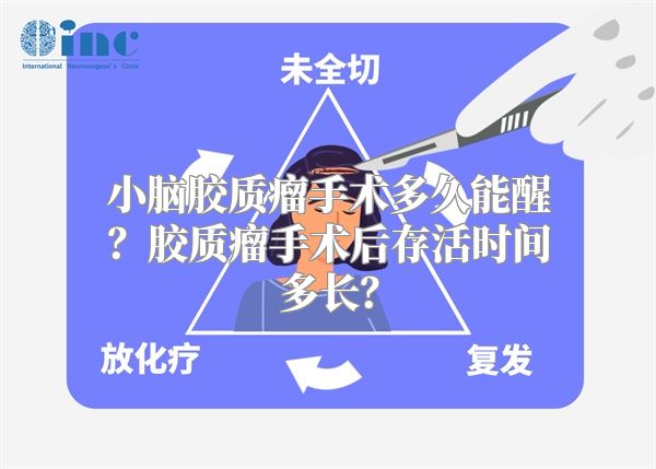 小脑胶质瘤手术多久能醒？胶质瘤手术后存活时间多长？